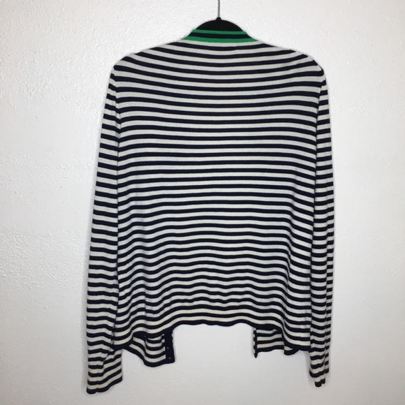 J. Crew Striped Cardigan XXL - Picture 5 of 6